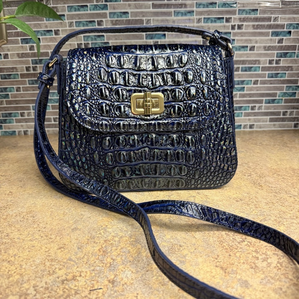 NWT Brahmin Gianna Royal Blue purse - Picture 2 of 9